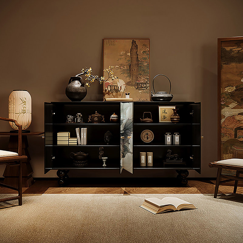 Four doors household elegant sideboard