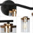 Sasakwa 3-light Dimmable Black Vanity Light