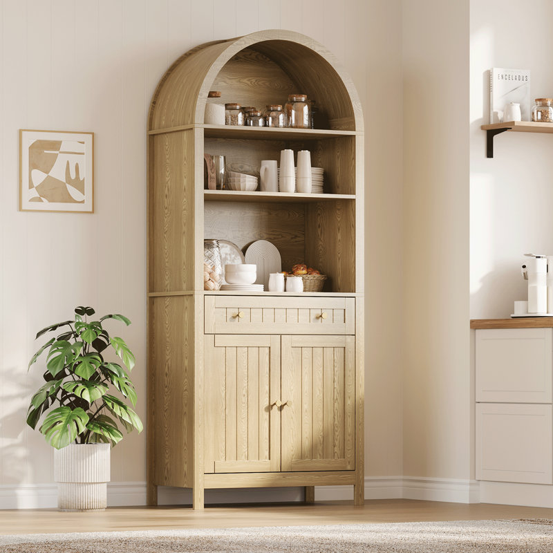 Armoire d'appoint 73 pouces, Brun