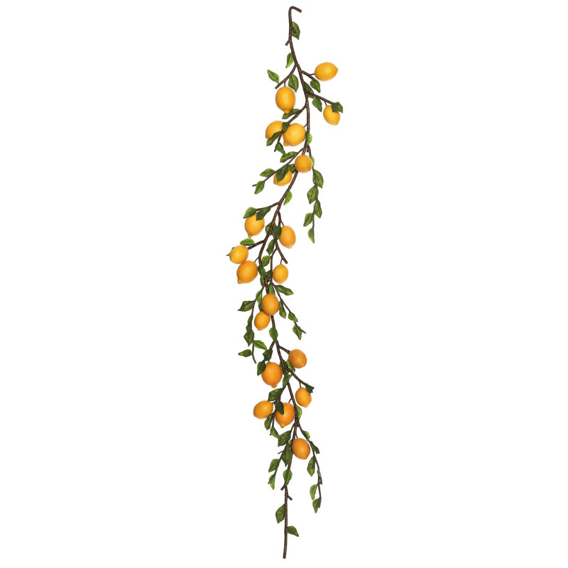 Guirlande artificielle citron