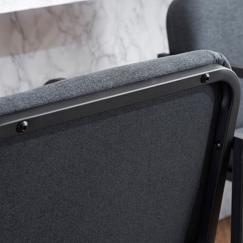 Ensemble de 2 (table non incluse), Gris foncé