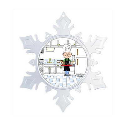 5.5'' Handmade Holiday Shaped Ornament
