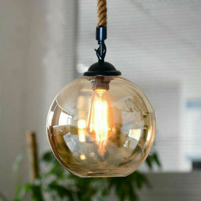 Truman 1 - Light Black Sphere Pendant