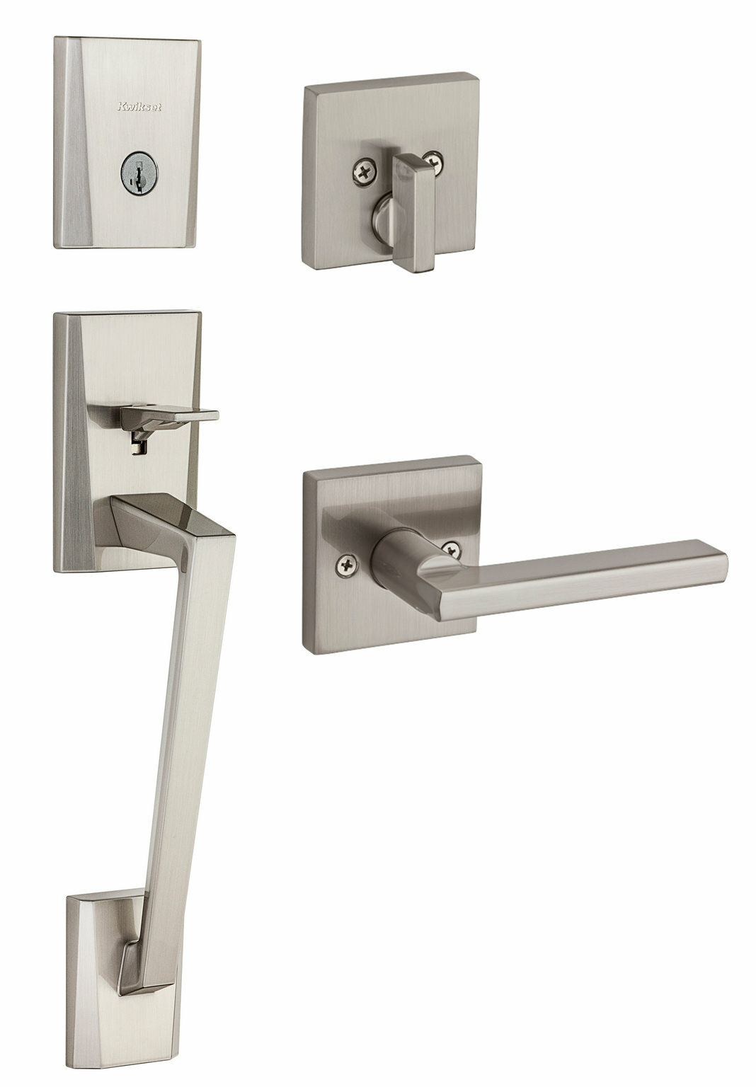 Sure-Loc Ridgecrest Latchbolt - for Passage & Privacy Lever Sets - EACH  (Satin Nickel)