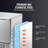 114L Commercial Blast Freezer 5 Trays Blast Chiller Chest Seafood Gelato