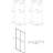 48" W X 76" H Semi- Bypass Shower Door, , Glass Panel 76"X48" Heat-122074068