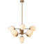 Lustre rétro 9 lumières