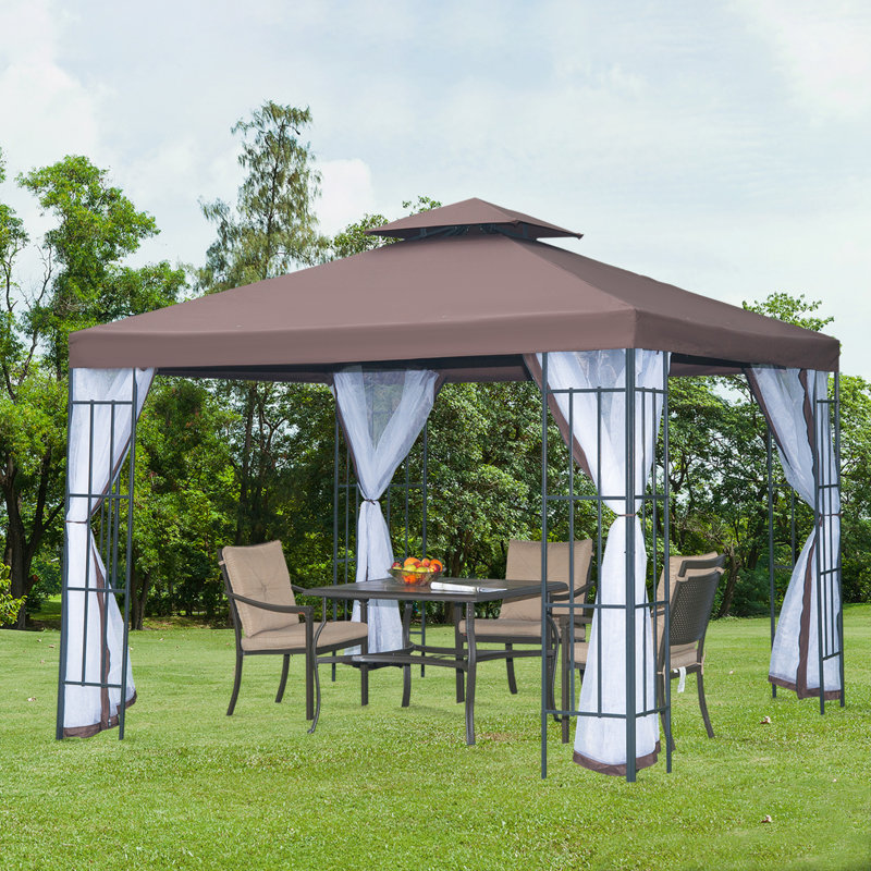 3m x 3m Metal Patio Gazebo