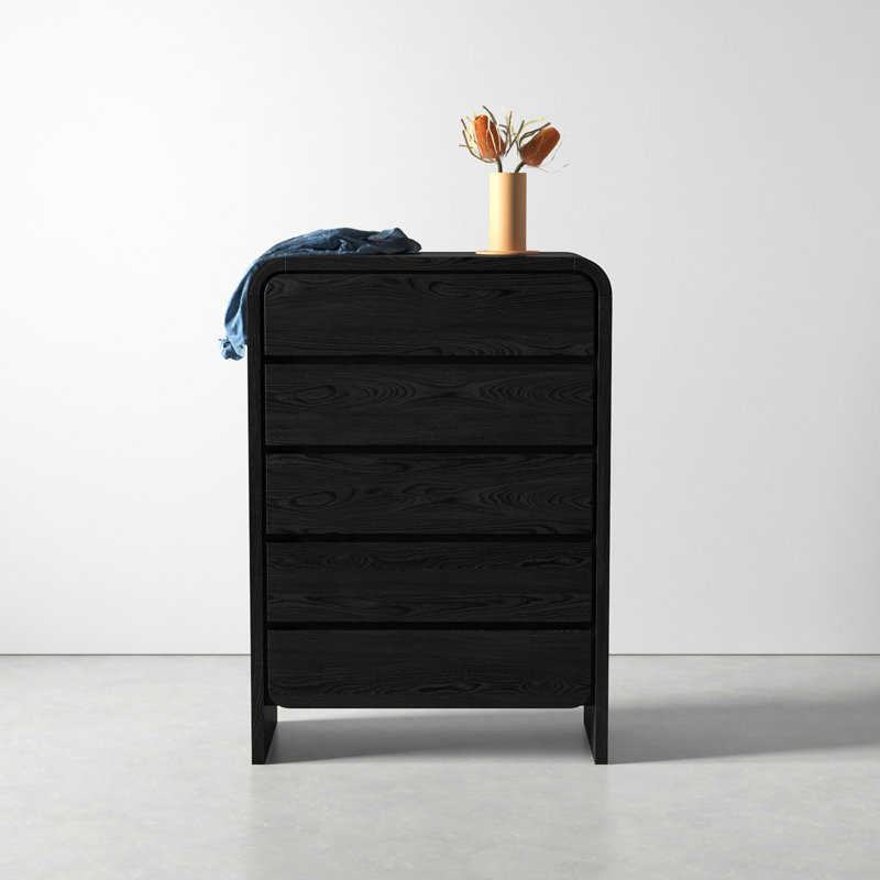 96.52 cm W Chest of 5 Drawers