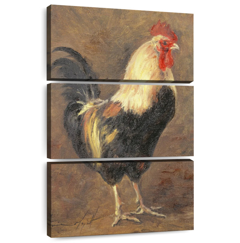 Brampt The Cockerel, 65" H x 42" W