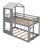 Willow Bunk Bed With Roof, Playhouse Design, Pinewood Frame-212789648