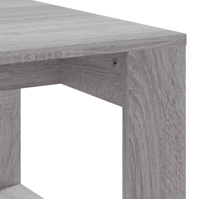 Ocia Sled Coffee Table, Grey Sonoma