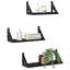 Wall Shelf Set 3 Pcs 37 X 12 X 13 Cm Engineered Wood-1943852561