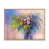 Toile naturelle avec cadre flottant