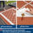 Modern Geometric Outdoor Waterproof Rug  Easy Clean, Non-Slip, Lightweight Reversible Plastic Straw Mat for Patio, Deck, Porch, RV, Balcony, Beach-1562786412-1562786400