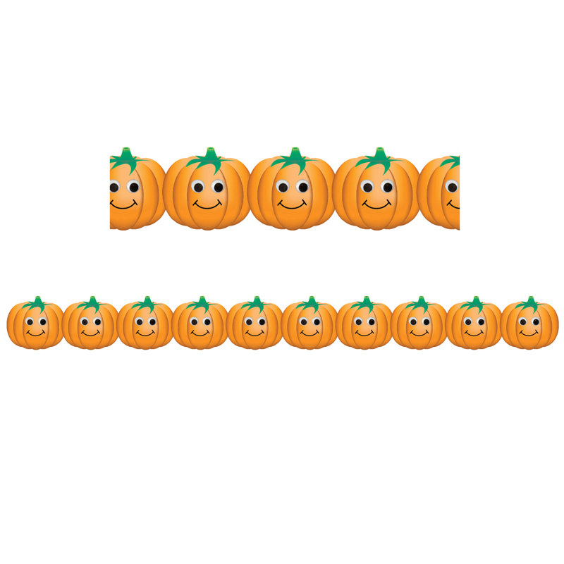 Bordure de classe - Citrouilles heureuses