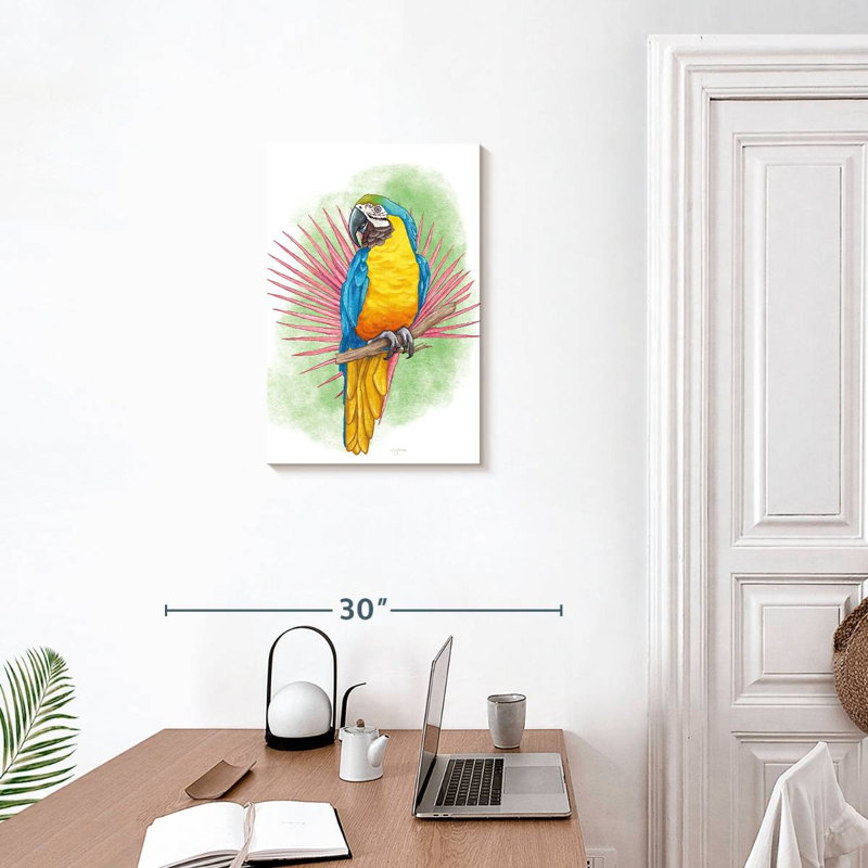 Flair arctique tropical Brampt, H 24 po x l 16 po