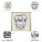 Face Illusion Framed On Canvas Painting