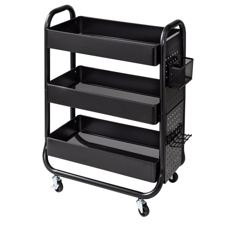 31.7'' H x 25.9'' W Utility Cart with Wheels