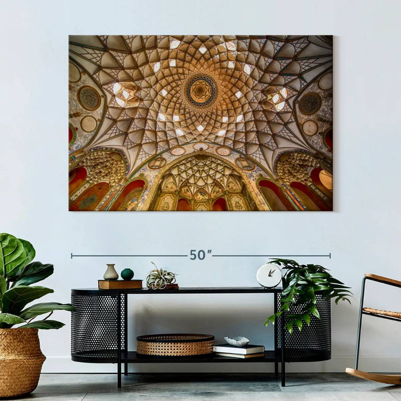 Borujerdi House Ceiling, 34" H x 51" W