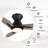 Elegis 44'' Ceiling Fan with LED Lights