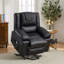 Fauteuil inclinable chauffant et massant télécommandé-74429626