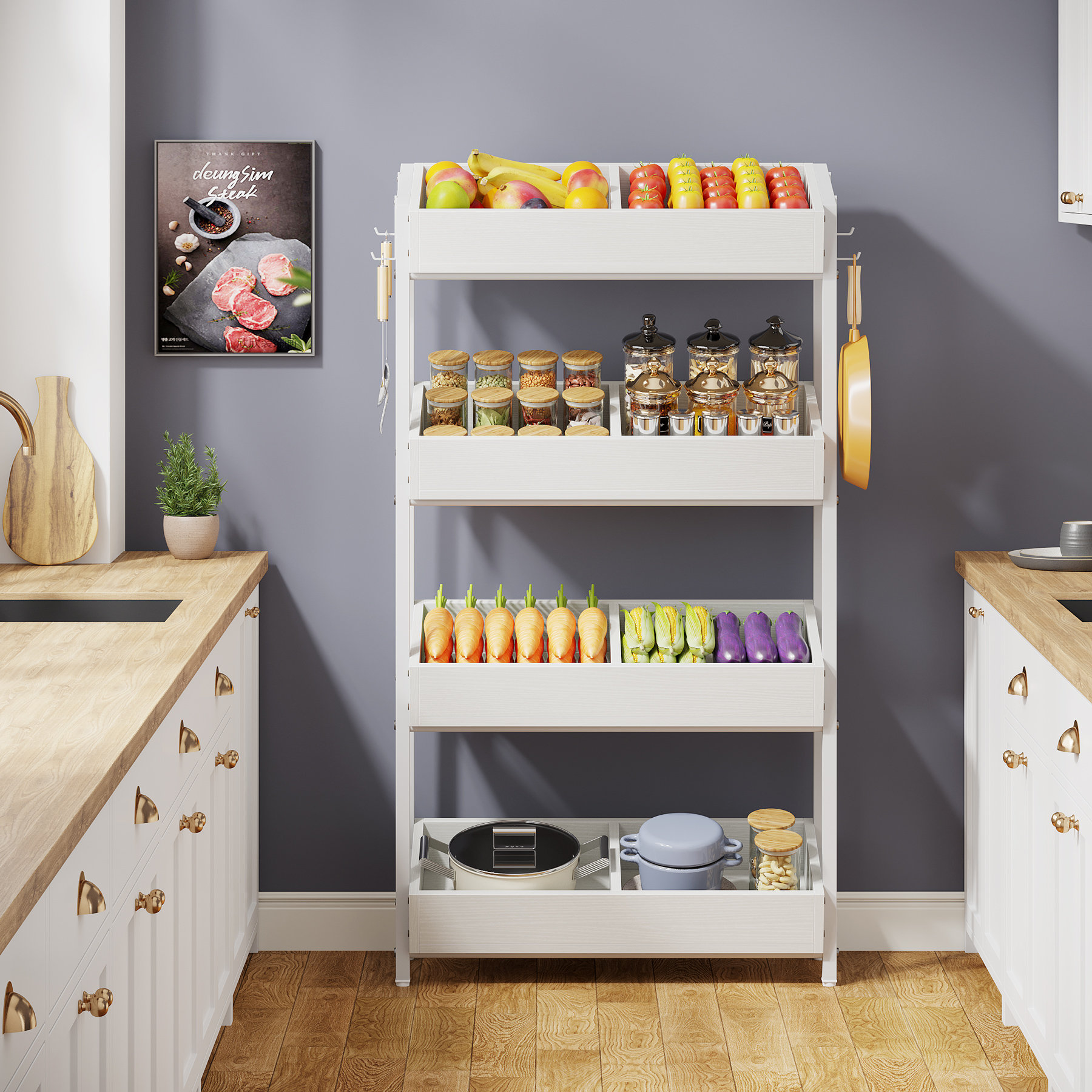 Wayfair Storage Racks Rebrilliant Meras 29.1