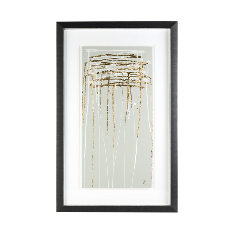 Sun River, œuvre d'art originale sous verre faite à la main, Sun River
