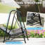Outsunny Rattan Swing Chair-1359602611