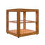 15 po Vitrine carrée en bois Artisan-124432706
