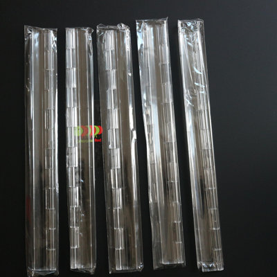Transparent Clear Plastic Acrylic 300mm Continuous Piano Hinge Hinges