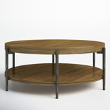 Ashley Solid Wood Top Single Coffee Table