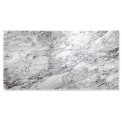 Carreau de marbre gris 12 * 24 - pierre naturelle pour la décoration intérieure du salon, du couloir de la salle à manger, de la cuisine, de la salle de bain, du couloir de 12 x 24 pouces poli pour tout usage résidentiel