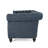 Dierdre 84.75 Sofa Couch, Chesterfield Style Sofa with Button Tufted-725245798