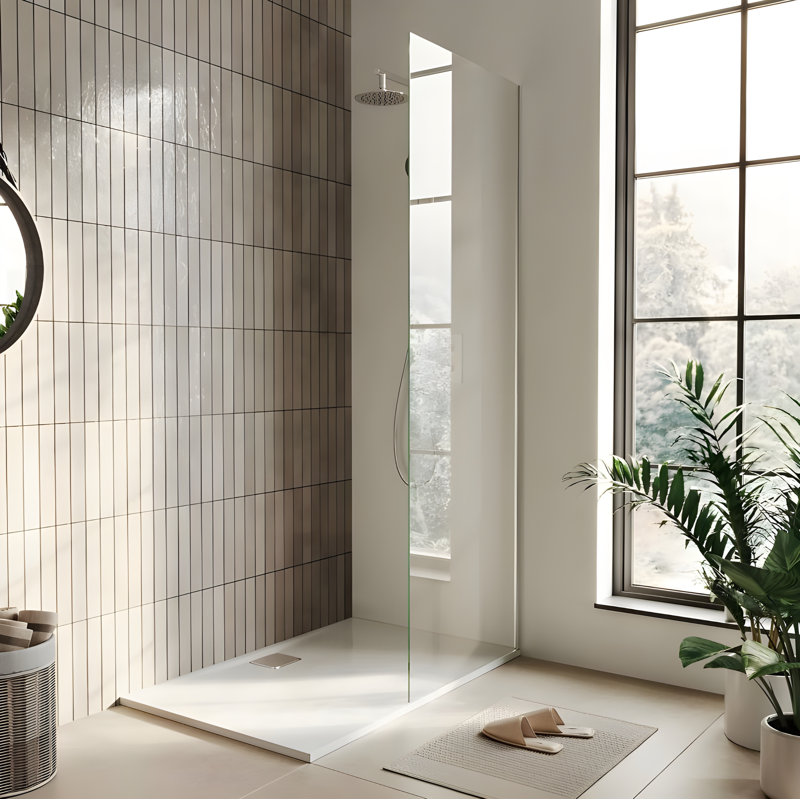 Denzel 1400 X 760 25MM SHOWER TRAY, 2.7cm H x 170cm W x 90cm D