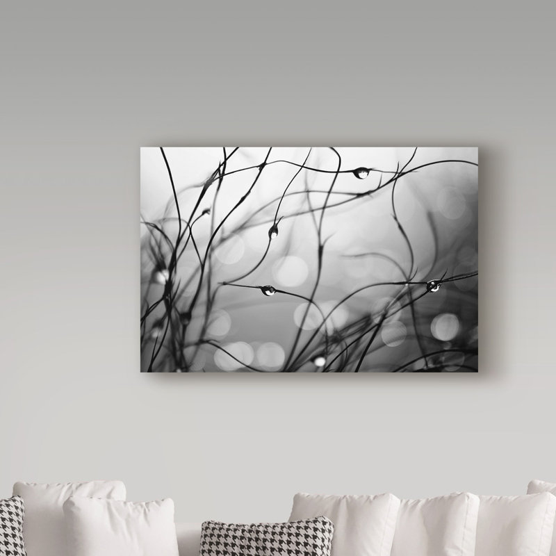 «B and W andentre», impression sur toile, H 12 po x l 19 po x P 2 po, Pas de tapis, Toile tendue