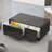 Modern Smart Coffee Table With Built-In Fridge, Bluetooth Speaker, Wireless Charging, Touch Control Panel, USB Interface, Outlet Protection, Atmosphere