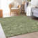 Premium Machine Washable Prisco Olive Rug