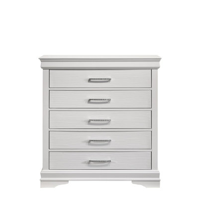 Commode moderne à 5 tiroirs en bois