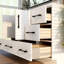 Meuble-lavabo simple 58,9 po avec plateau en acrylique Victoria-98195175