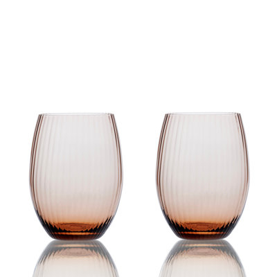 Quinn Handmade Crystal Drinking Glass