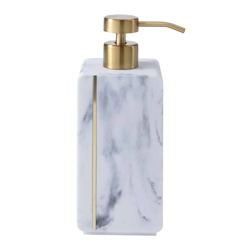 Distributeur de lotion en marbre Oro Streak