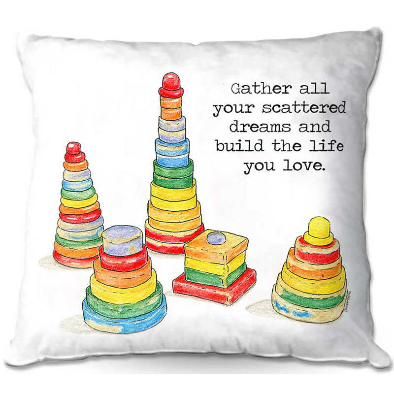  Coussin décoratif Couch Stacking Rings, 16 po x 1 po