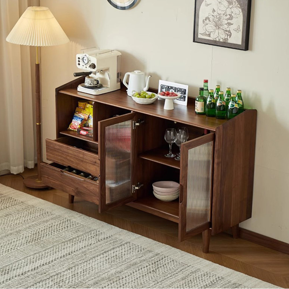 Ebern Designs Nordic minimalist multi-functional storage cabinet | Wayfair