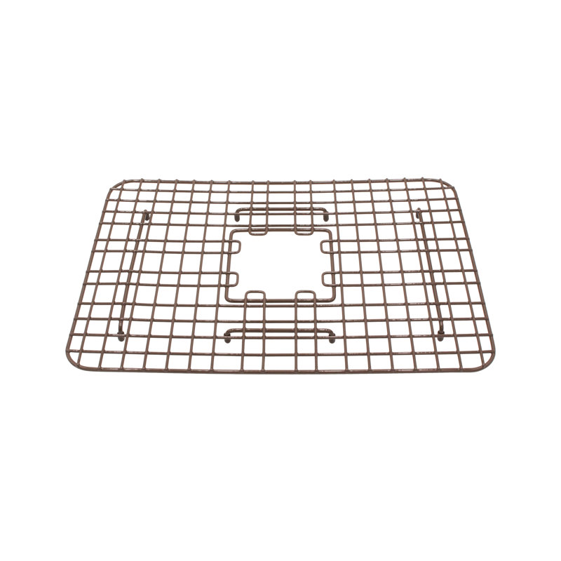 SinkSense Venturi Antique Brown 19.5" x 14" Kitchen Sink Bottom Grid
