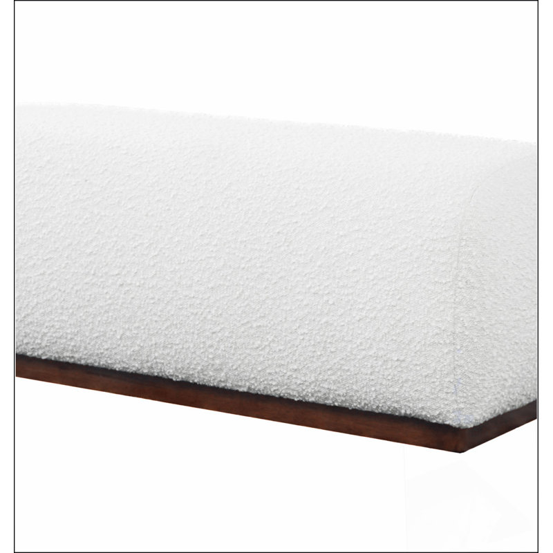 Banc Kelvin Ivory Boucle