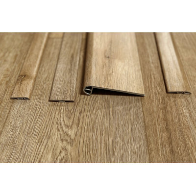 Vinyl 1.5'' W x 94'' L End Cap in Black