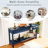 Entryway Table, Console Table with 3 Storage Drawers