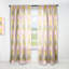 Panneau de rideau simple Mid-Century Pastel Circular IV-755993937