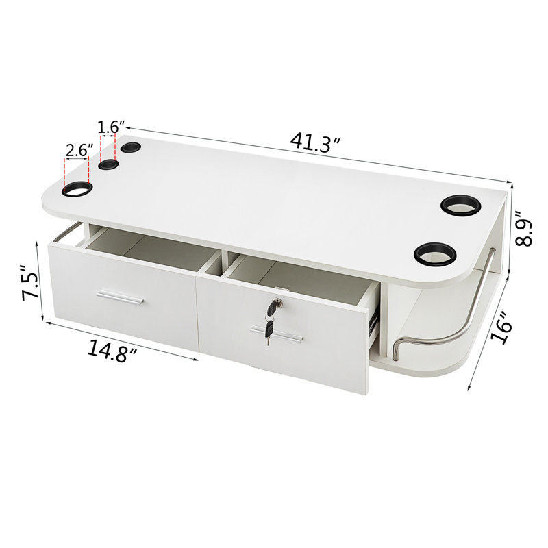 Rangement pour porte-outils en métal Lylam, Blanc